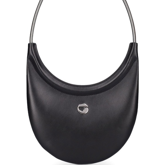 Coperni ring swipe leather shoulder bag - Picture 2 of 6